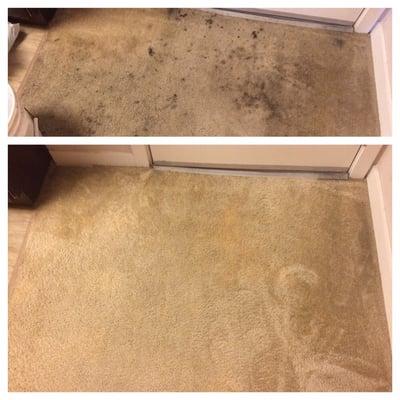 Before and After of my front door area!