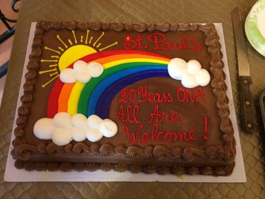 Celebrating 20 years of Open and Affirming