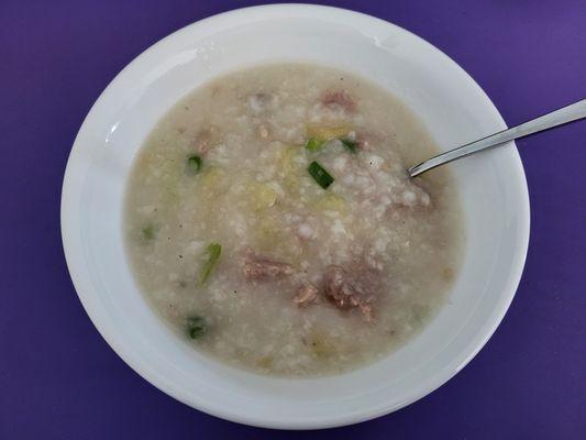 Country Style Congee. Perfect when mom is sick and can't make her own.