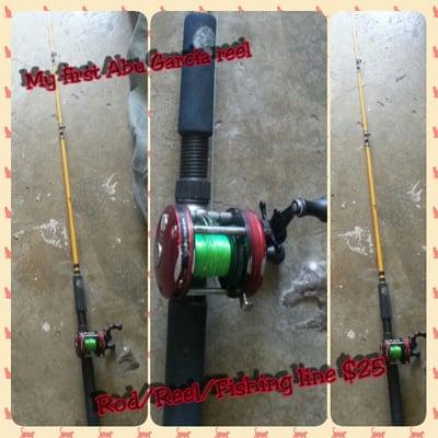 Abu Garcia open faced good price.