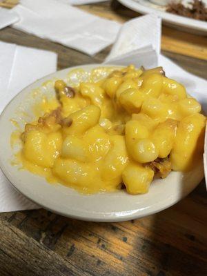 Mac and cheese w/ bacon