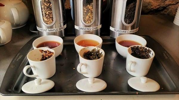 Perfectly cupped selection for our evaluation and tasting pleasure, Thanks Curran.