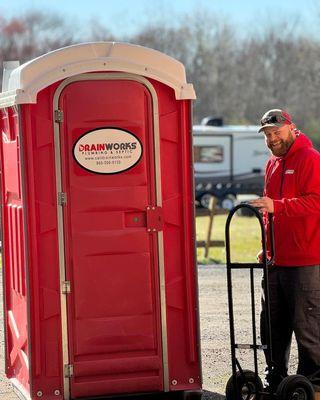 Portable toilet rentals