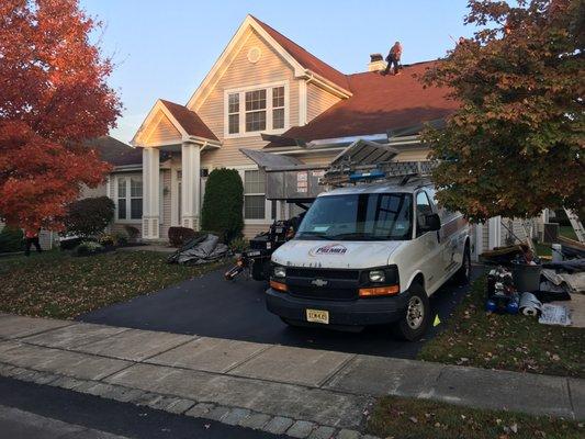 Roofing Project, Barnaget, NJ