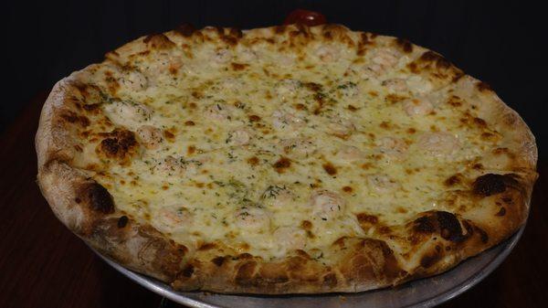 Large Shrimp Scampi Pizza