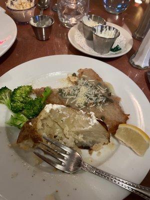 Sole Milanese.  It was not good.