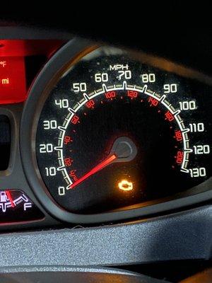 Check engine light