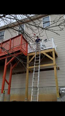 Building new elevated deck