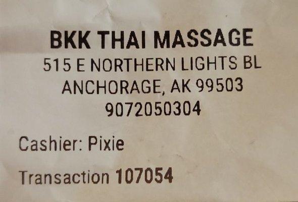 B K K Thai Massage