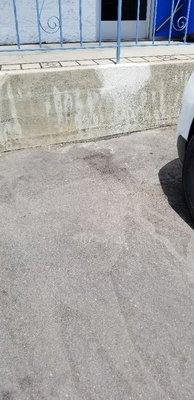 Concrete patch finish