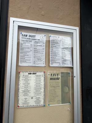 Menus