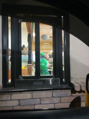 Subway with a drive-thru!