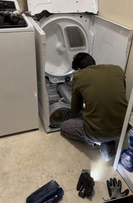 Electric dryer repair