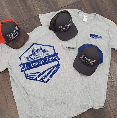 Shirts and hats