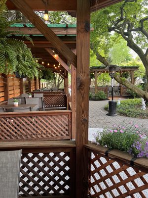 Outdoor seating