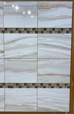 10"x13" - HDC Porcelanicos - Majestic Gold - Ceramic Wall Tile / 13"x13" Matching Porcelain Floor Tile