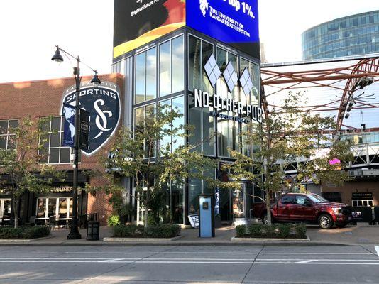 Entrance Across from the Sprint Center (Take the Enclosed Stairs to the Second Level)