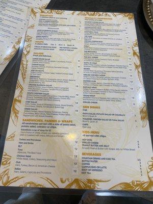 Awesome menu