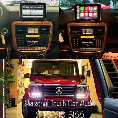 2016 Mercedes Benz G-Class wired & wireless Apple CarPlay Android Auto upgrade module