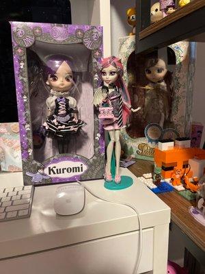 All Three bought from this shop, kuromi, forest girl pullip, and ghouls night out rochelle goyle !! Absolutely amazing :)