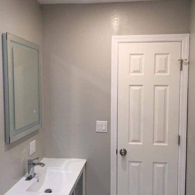 New bathroom remodeling