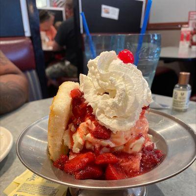 New Strawberry Shortcake Sundae - Limited Time Only