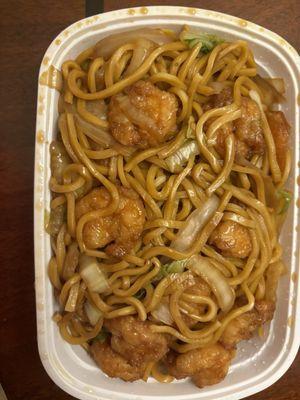 Shrimp lo Mein