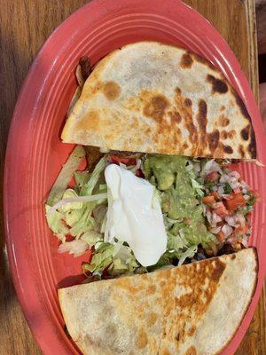 Fajitas quesadillas