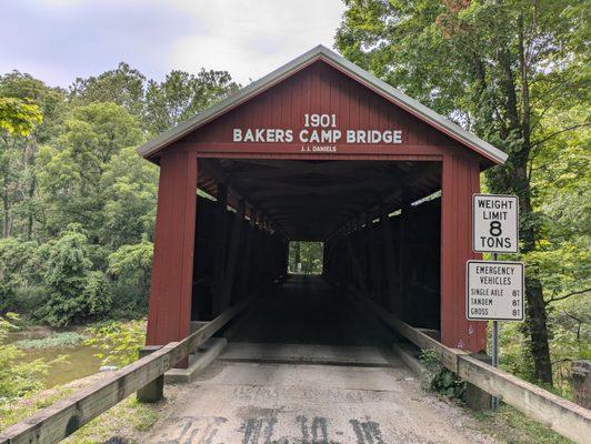 Bakers Camp Covered Bridge, Bainbridge, IN