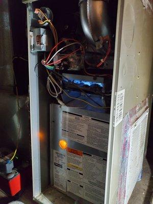 Customer have no heat in Washington DC Repair were done