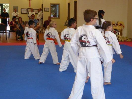 Youth Karate class