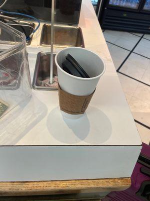 One size coffee