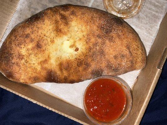 Cheese calzone