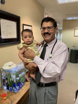 Dr. Hashmi and Baby Nadia