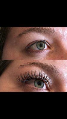 Mink eyelash extensions!