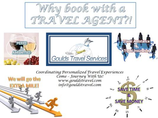 Why book with a Travel Agent? This is why you should book with Goulds Travel!