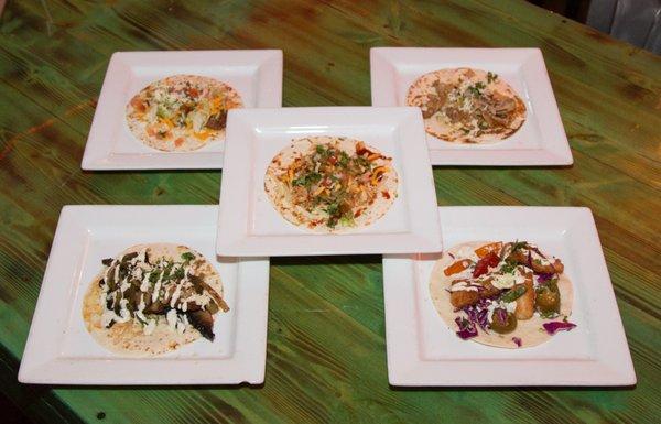 Selection of Tacos