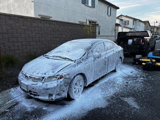 Honda civic Detail!