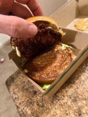 chicken Deluxe Crispy Chicken Sandwich