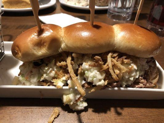 Pulled Pork BBQ Sliders