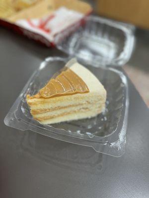 New Yema Caramel Cake Slice