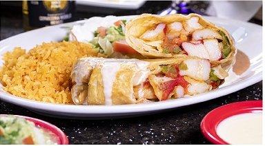 Seafood Chimichanga