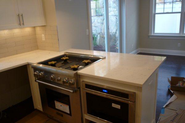 Cashmere Carrara kitchen