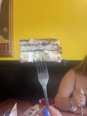 Frozen solid Tiramisu