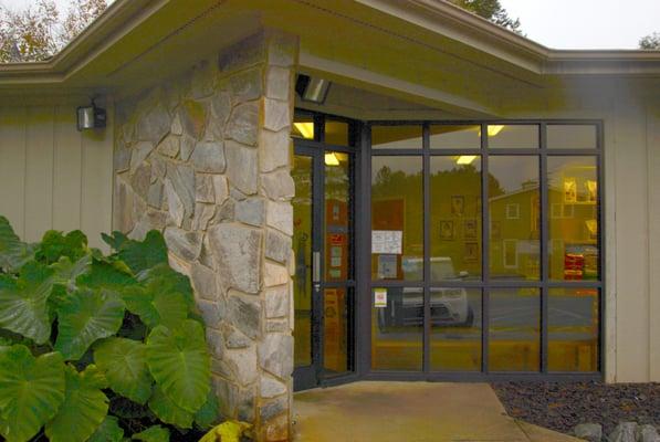 Love the Giant Elephant Ears at the entrance.