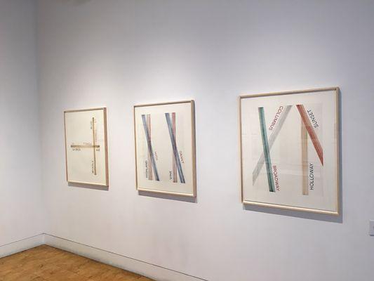 Ed Ruscha prints at Crown Point Press