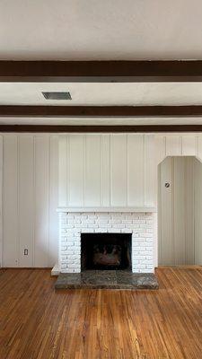 Fireplace Painting - Interior Living Room Residential Painting