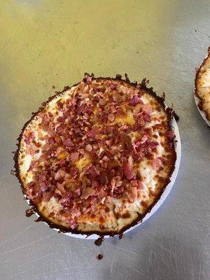 Pizza de Bacon