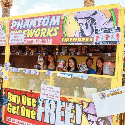 Phantom Fireworks Stand