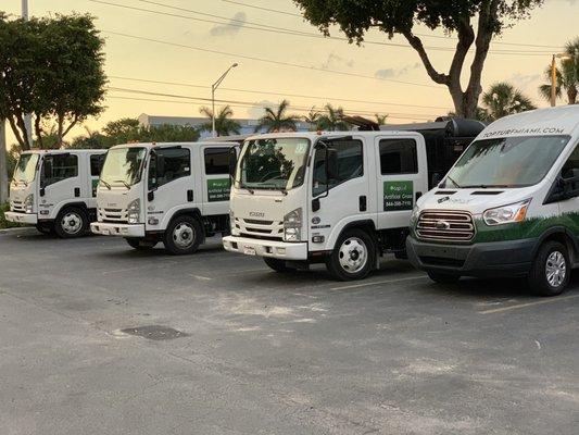 Our service fleet !!!